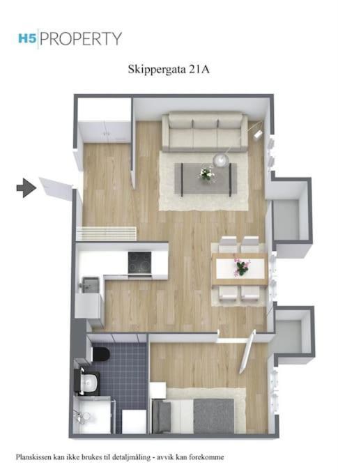 Newly Renovated - Oslo Downtown 아파트 외부 사진